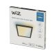 WiZ - Plafonnier LED à intensité variable SUPERSLIM LED/36W/230V 2700-6500K Wi-Fi noir