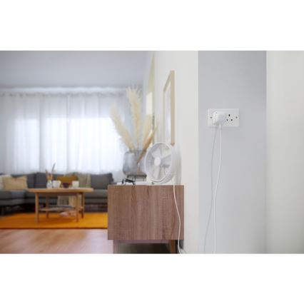 WiZ - Prise connectée F 2300W + powermeter Wi-Fi SCHUKO