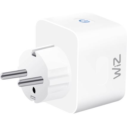 WiZ - Prise connectée F 2300W + powermeter Wi-Fi SCHUKO