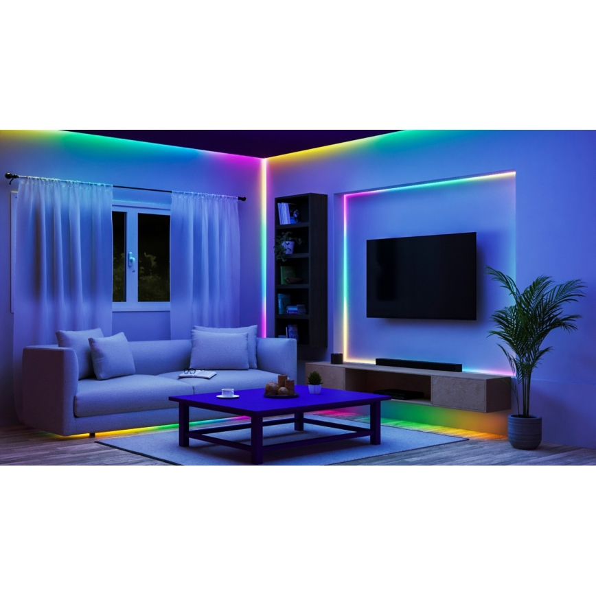 WiZ - Ruban LED RGBIC dimmable 10m LED/21W/230V 2700-6500K Wi-Fi