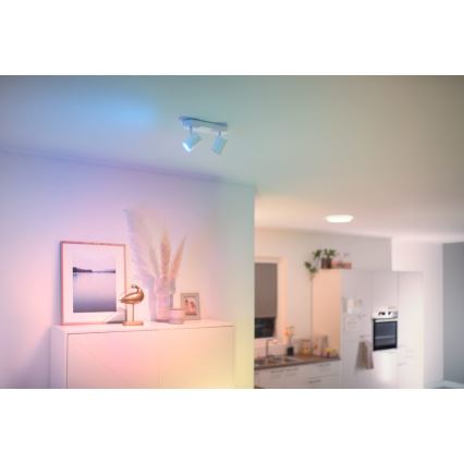 WiZ - Spot LED à intensité variable IMAGEO 1xGU10/4,9W/230V 2700-6500K CRI 90 Wi-Fi noir