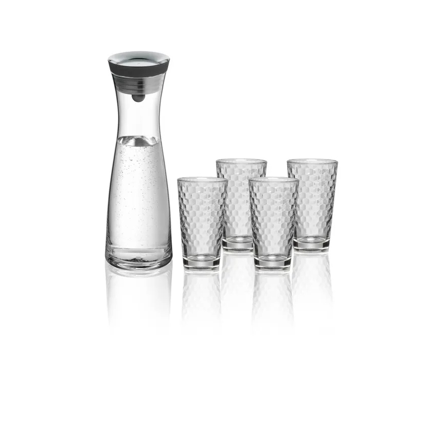 WMF - Carafe à eau Basic 1 l + 4 verres