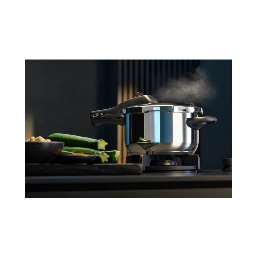 WMF - Ensemble d'autocuiseurs PERFECT 8,5 l + 4,5 l en acier inoxydable