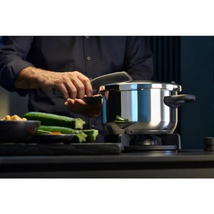WMF - Ensemble d'autocuiseurs PERFECT 8,5 l + 4,5 l en acier inoxydable
