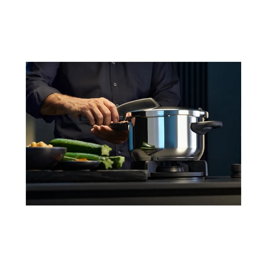 WMF - Ensemble d'autocuiseurs PERFECT 8,5 l + 4,5 l en acier inoxydable