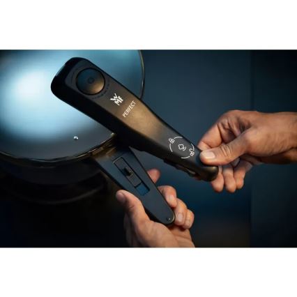 WMF - Ensemble d'autocuiseurs PERFECT 8,5 l + 4,5 l en acier inoxydable