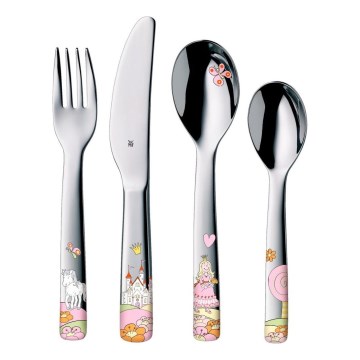 WMF - Lot de couverts pour enfants Princesse Anneli 4pcs
