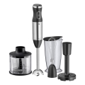 WMF - Mixeur plongeant avec accessoires 4en1 KULT X 600W/230V acier inoxydable