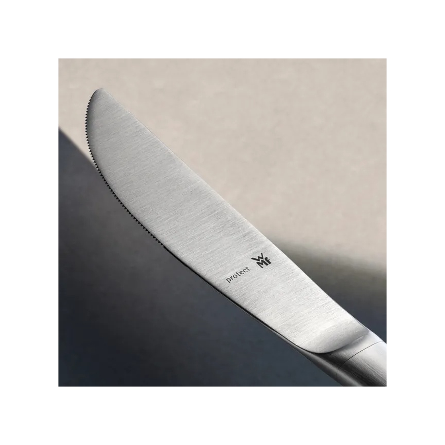 WMF - Service de couverts en acier inoxydable CORVO CROMARGAN PROTECT, 66 pièces