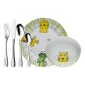 WMF - Set de vaisselle et de couverts pour enfants SAFARI 6pcs
