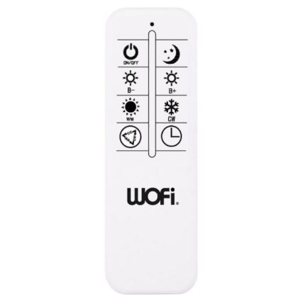 Wofi 11620 - Plafonnier à intensité variable AKON LED/43,5W/230V 2700-5500K+ Télécommande