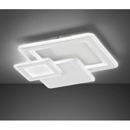 Wofi 11860 - Plafonnier à intensité variable MOLA LED/36W/230V 3000-5500K + Télécommande