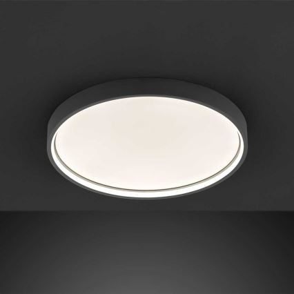 Wofi 12056 - Plafonnier à intensité variable DUBAI LED/27,5W/230V anthracite