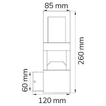 Wofi 12244 - Applique murale LED d