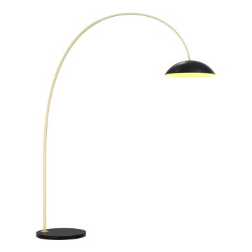 Wofi 3001-104 - Lampadaire à intensité variable ROSCOFF LED/21W/230V noir/doré