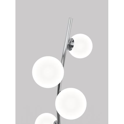 Wofi 3014-907 - Lampadaire LED NANCY 9xG9/3,5W/230V chrome brillant