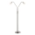 Wofi 307102640000 - Lampadaire à intensité variable LED NOIS 2xLED/5W/230V
