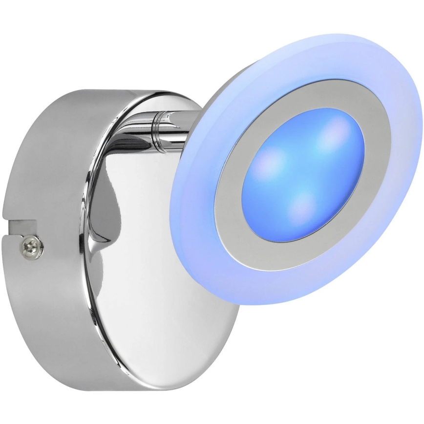 Wofi 4228.02.01.6000- Spot à intensité variable RGB GEMMA LED/5W/230V + Télécommande