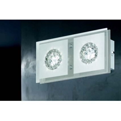 Wofi 4272.02.01.0000 - Applique murale LED REIMS 2xLED/4W/230V