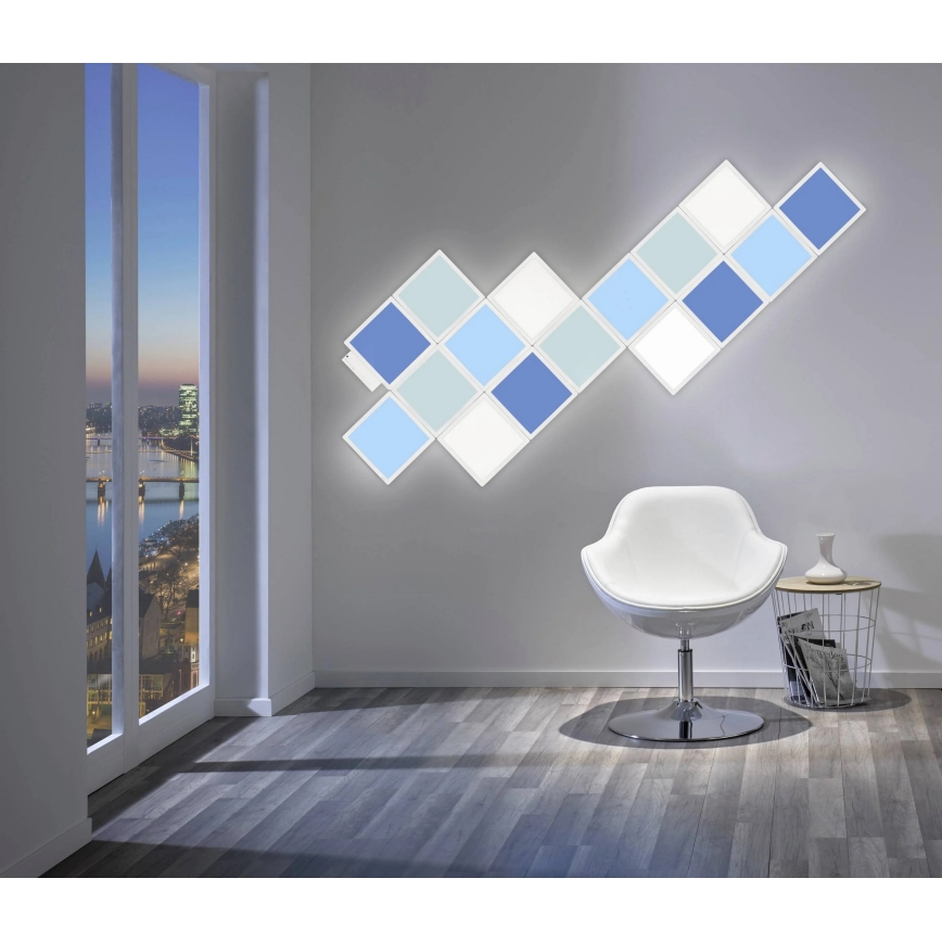 Wofi 4506.04.06.9000 - LOT 4x Luminaire à intensité variable LED RGB  LED/2W/230V + Télécommande