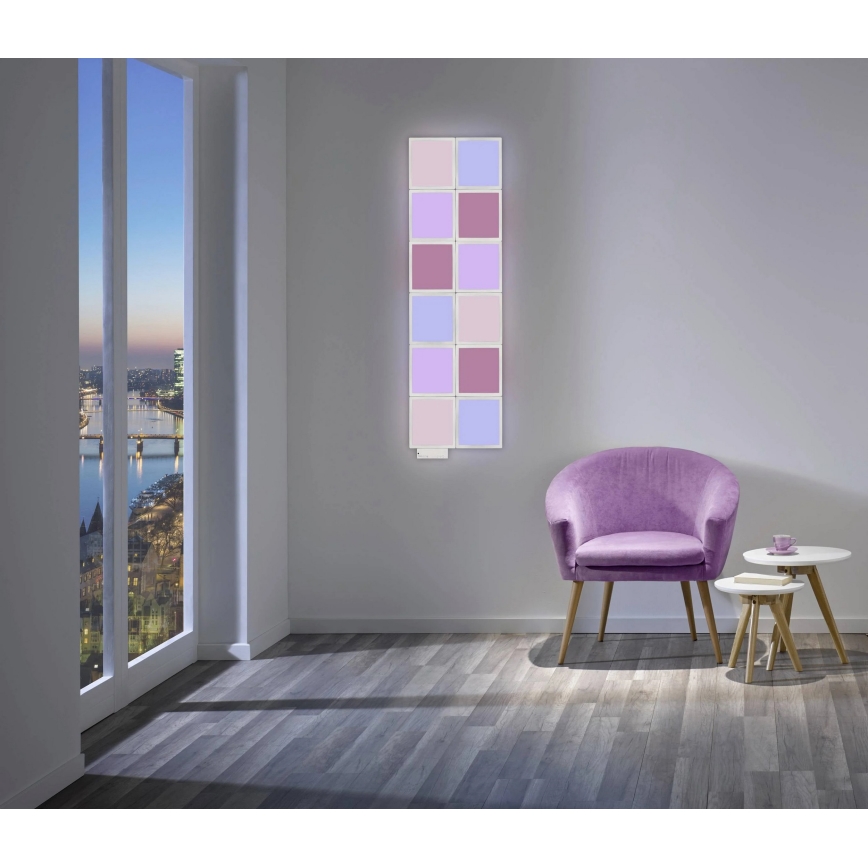 Wofi 4506.04.06.9000 - LOT 4x Luminaire à intensité variable LED RGB  LED/2W/230V + Télécommande