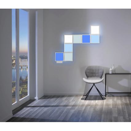 Wofi 4506.04.06.9000 - LOT 4x Luminaire à intensité variable LED RGB  LED/2W/230V + Télécommande