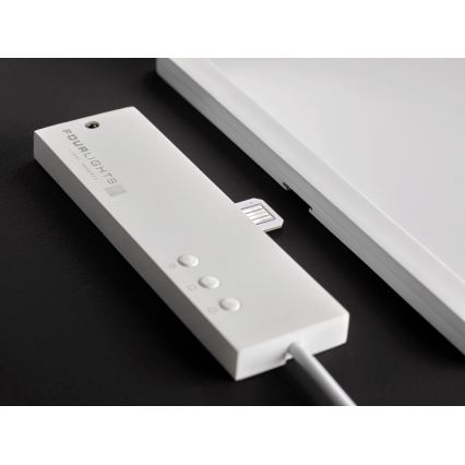 Wofi 4506.04.06.9000 - LOT 4x Luminaire à intensité variable LED RGB  LED/2W/230V + Télécommande