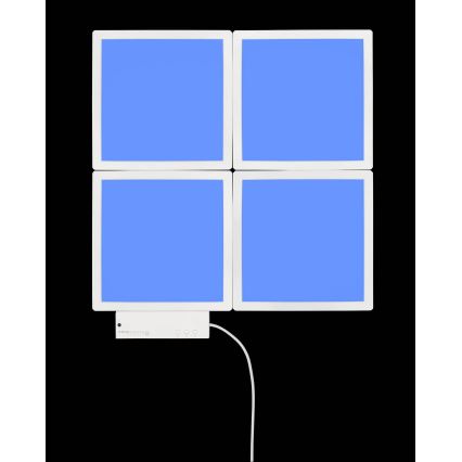 Wofi 4506.04.06.9000 - LOT 4x Luminaire à intensité variable LED RGB  LED/2W/230V + Télécommande