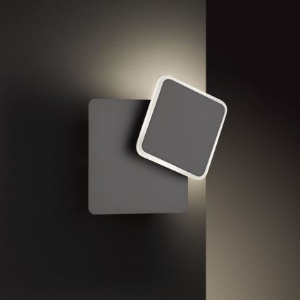 Wofi 4785.01.10.9000 - Applique murale LED SUTTER LED/4,5W/230V 3000K noir
