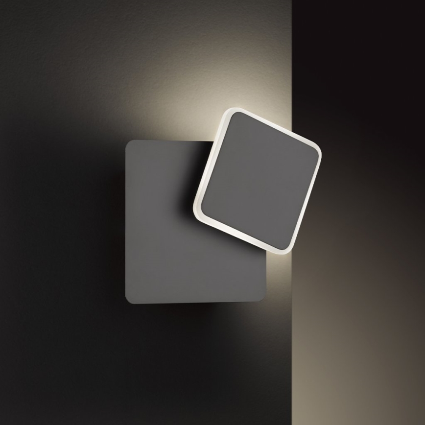 Wofi 4785.01.10.9000 - Applique murale LED SUTTER LED/4,5W/230V 3000K noir