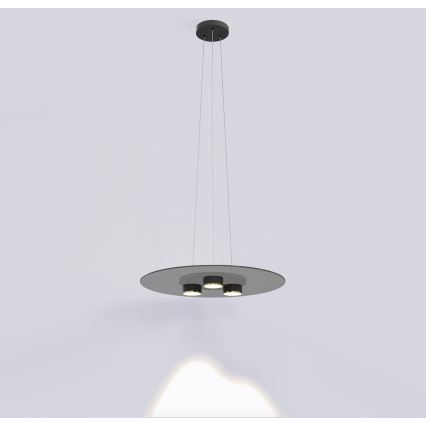 Wofi 5006-302 - Suspension filaire à intensité variable LANNION LED/19W/230V