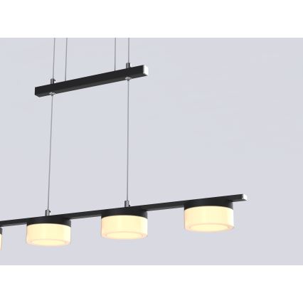 Wofi 7054-502 - Suspension filaire à intensité variable JESSE LED/21W/230V noir