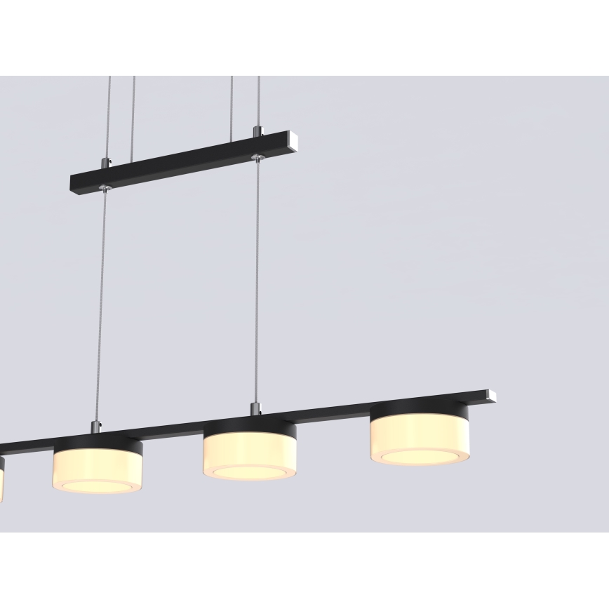 Wofi 7054-502 - Suspension filaire à intensité variable JESSE LED/21W/230V noir
