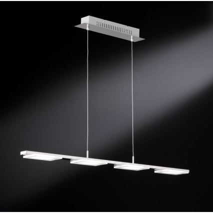 Wofi 7345.04.64.0000 - Suspension LED avec fil VERSO 4xLED/4W/230V