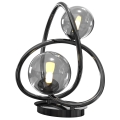 Wofi 8014-205 - Lampe de table LED NANCY 2xG9/3,5W/230V chrome noir