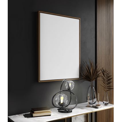 Wofi 8014-205 - Lampe de table LED NANCY 2xG9/3,5W/230V noir/chrome brillant