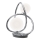 Wofi 8014-207 - Lampe de table LED NANCY 2xG9/3,5W/230V chrome brillant
