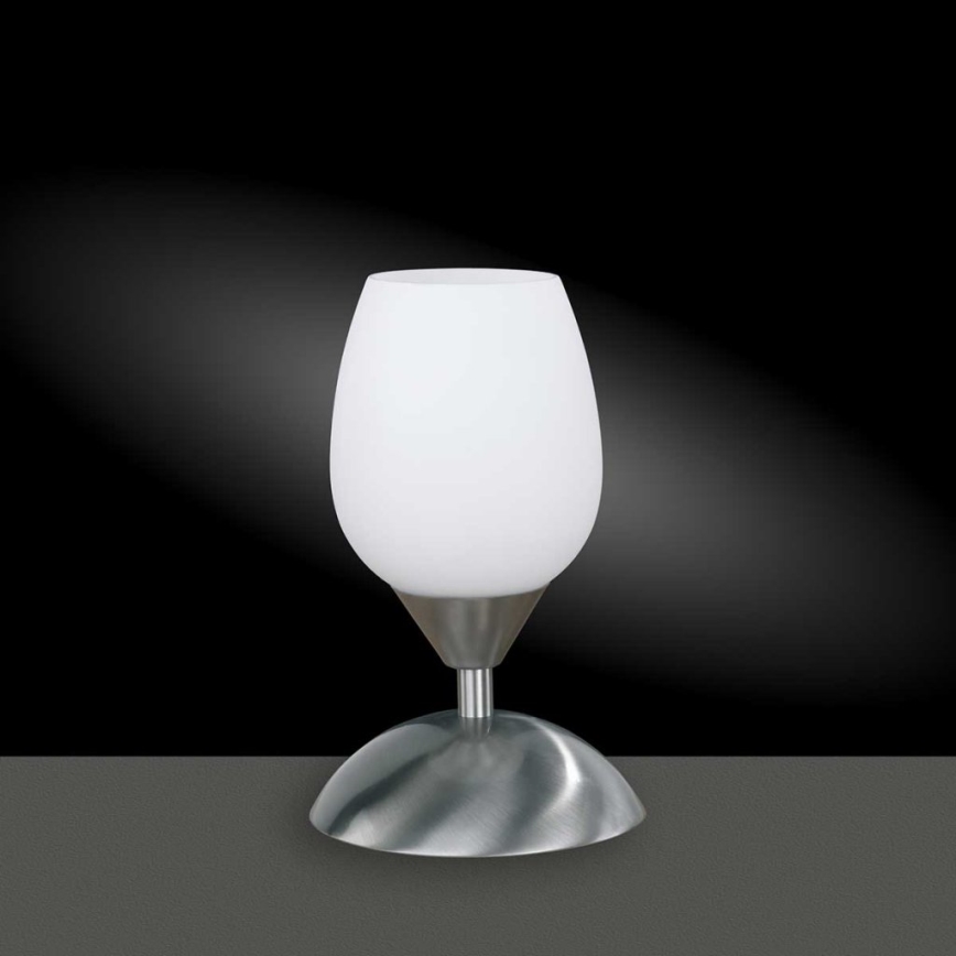 Wofi 814101640500 - Lampe de table tactile à intensité variable FLAME 1xE14/60W/230V