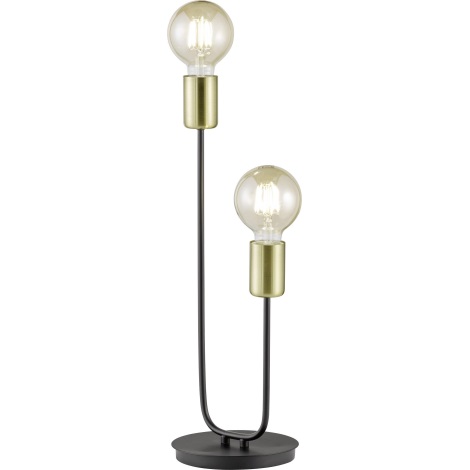 Wofi 8255.02.10.8000 - Lampe de table YORK 2xE27/60W/230V