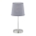 Wofi 8324.01.50.0000 - Lampe de table CESENA 1xE14/42W/230V gris