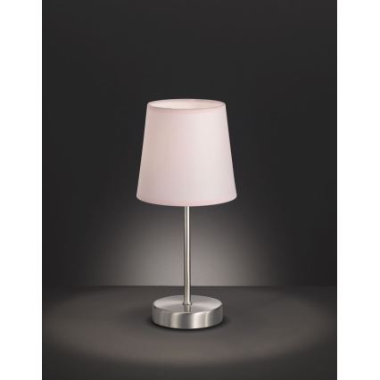 Wofi 8324.01.94.8000 - Lampe de table CESENA 1xE14/42W/230V rose