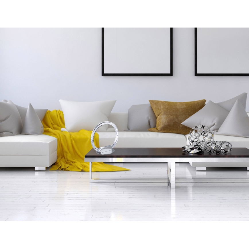 Wofi 853001010250 - Lampe de table LED LUND LED/7W/230V 3000K chrome brillant