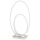 Wofi 8762.01.06.9000 - Lampe de table LED à intensité variable NIA LED/16W/230V blanc