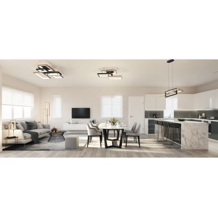 Wofi 9022-506 - Plafonnier à intensité variable MATERA LED/60W/230V