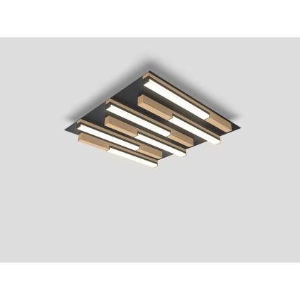 Wofi 9031-606 - Plafonnier à intensité variable PALERMO LED/26W/230V hévéa