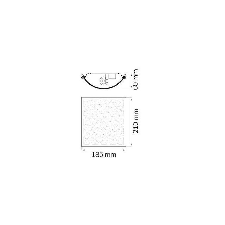 Wofi 9637.01.64.0210 - Applique murale FIGO 1xE14/60W/230V