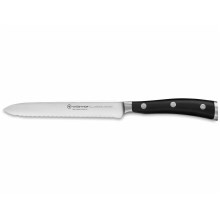 Wüsthof - Couteau de cuisine CLASSIC IKON 14 cm noir