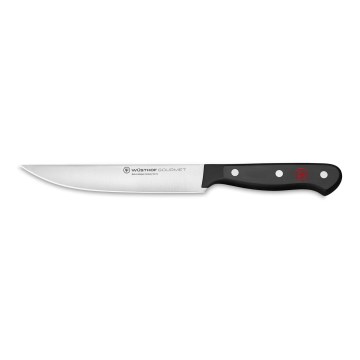 Wüsthof - Couteau de cuisine GOURMET 16 cm noir