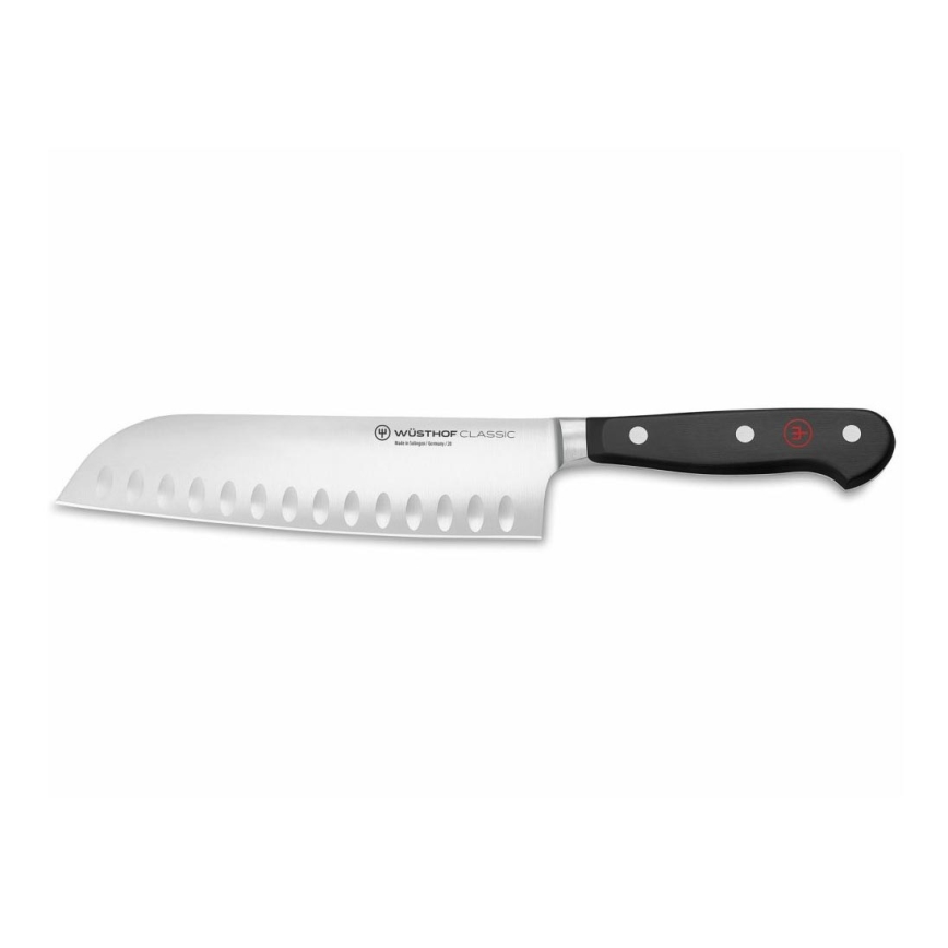 Wüsthof - Couteau de cuisine japonais CLASSIC 17 cm noir