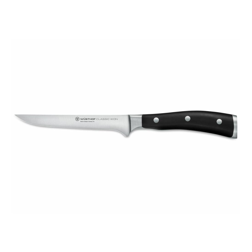 Wüsthof - Couteau de cuisine pour désosser CLASSIC IKON 14 cm noir